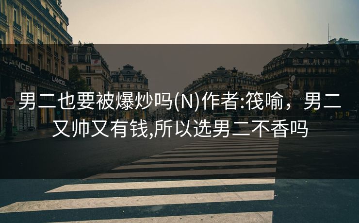 男二也要被爆炒吗(N)作者:筏喻，男二又帅又有钱,所以选男二不香吗